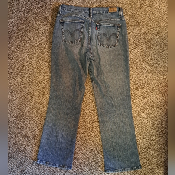 Vintage Y2K Levi's Relaxed Boot Cut 550 Denim Blue Jeans Women's Size 10 Short - Picture 9 of 9